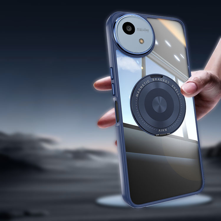 AQUOS wish4 ケース クリア スリム シンプル 耐衝撃 背面透明
