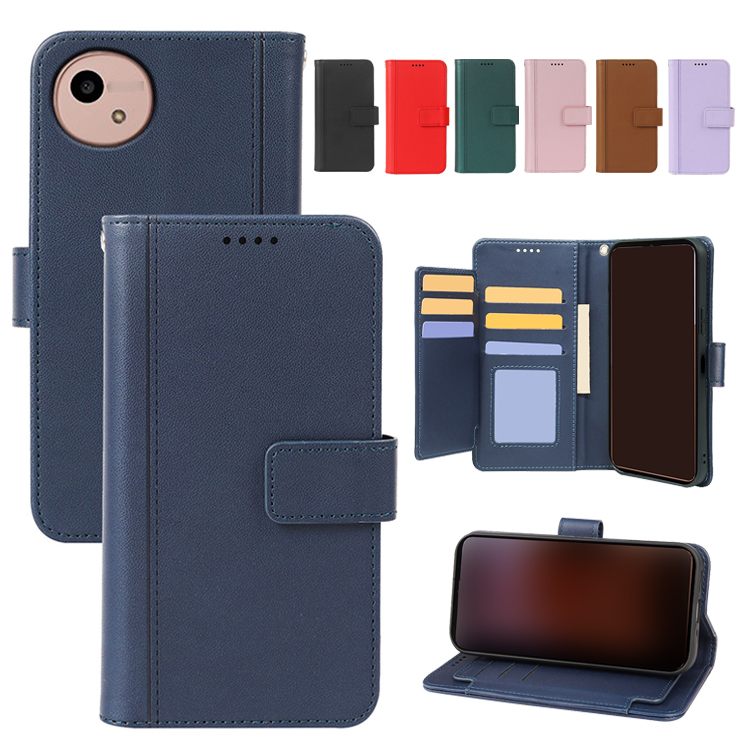 Wish5 �P�[�X �蒠�^ �J�o�[ PU���U�[ �蒠�^PU���U�[�P�[�X �X�^���h�@�\ �J�[�h���[ �X�g���b�v�� ���������� SHARP �A�N�I�X �E�B�b�V��5