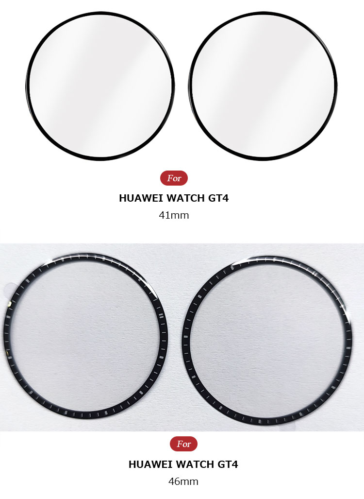 HUAWEI WATCH GT 4 液晶保護フィルム 2枚入り 全面保護 PMMA素材 傷