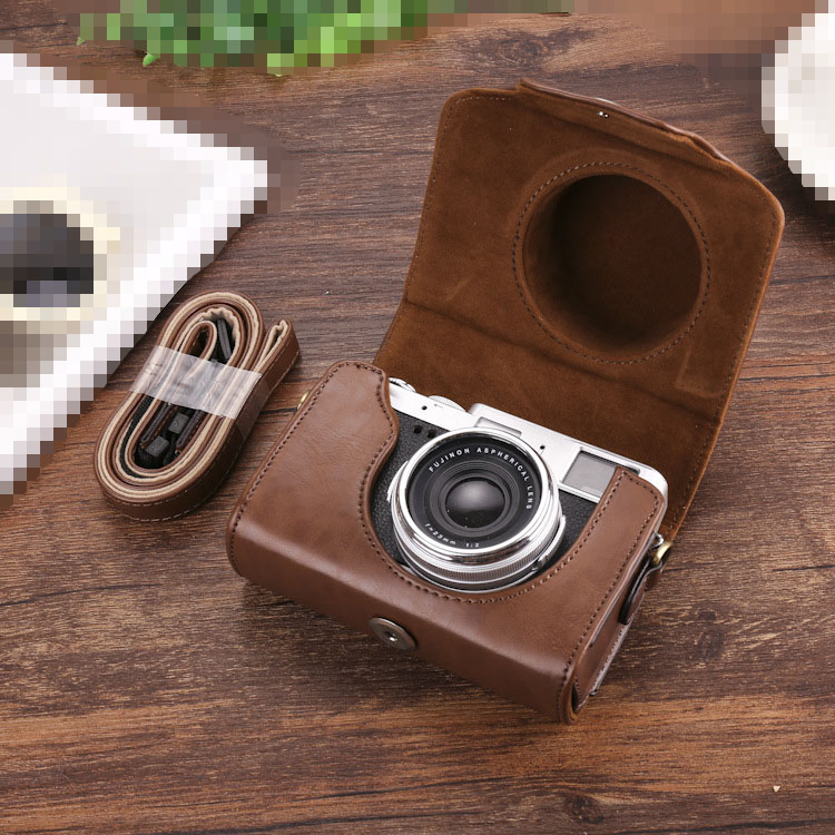 FUJIFILM X100V ケース PUレザー カバー フジフィルム X100V対応
