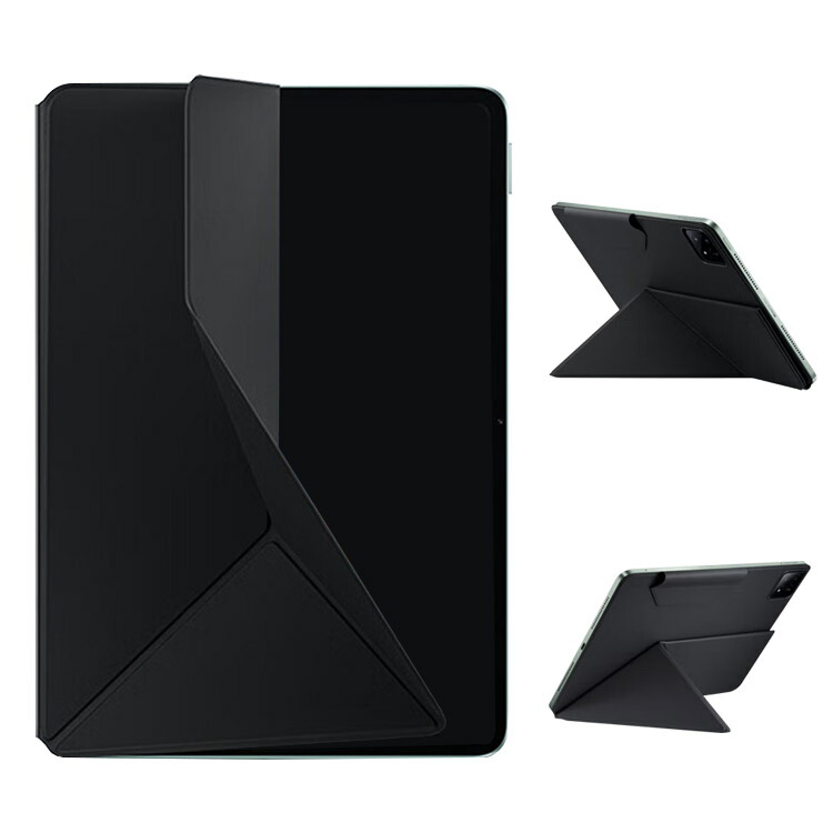 Xiaomi Pad 6S Pro �P�[�X 12.4�C���` �蒠�^ �J�o�[ PU���U�[ �X�^���h�@�\ ���� �V���I�~ �p�b�h 6S �v�� �Ռ��z�� �V���v�� �������