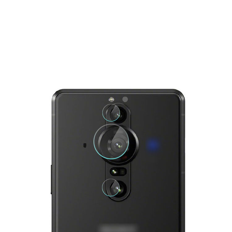 Sony Xperia PRO-I カメラレンズ 2枚セットフレキシブルガラス 硬度7.5