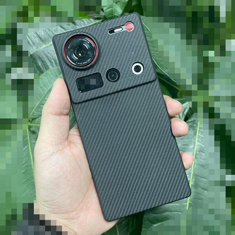 Nubia Z70 Ultra ケース 耐衝撃 カバー PUレザー 背面PUレザーケース カーボン調 シンプル 薄型 軽量 おすすめ おしゃれ かわいい ZTE ヌビア Z70 ウルトラ |  | 01