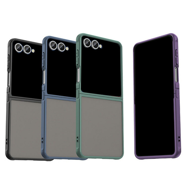 Galaxy スマートフォン 本体 + ケース Galaxy Z galaxy z flip7 ケース 透明 耐衝撃 衝撃吸収