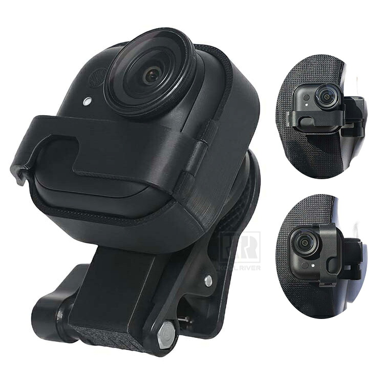 Insta360 GO Ultra �}�E���g �P�[�X �o�b�N�p�b�N�}�E���g �A�^�b�`�����g �����b�N�T�b�N�̃V�����_�[�X�g���b�v �o�b�O�x���g�Œ�X�|�[�c ����������