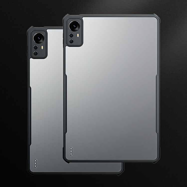 Xiaomi Pad 5 Pro 12.4 ケース 耐衝撃 カバー 背面クリアカバー