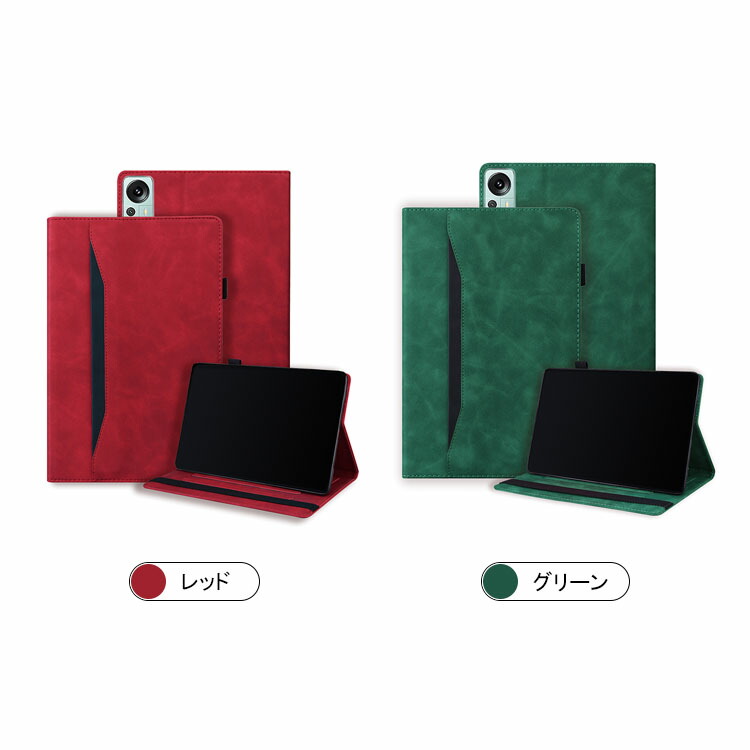 Xiaomi Pad 5 Pro 12.4 ケース カバー 手帳型 PUレザー カード収納付き