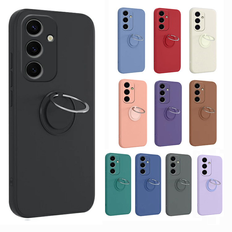 Galaxy A55 5G �P�[�X �ϏՌ� �J�o�[  �����O�t�� �X�^���h�@�\ �V���R�� �\�t�g �X�g���b�v�� �V���v�� �P�[�X Samsung �T���X��