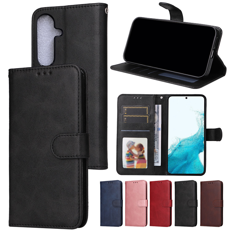 Galaxy A55 5G �P�[�X �蒠�^ �J�o�[ �蒠�^���U�[�P�[�X �X�g���b�v�t�� �X�^���h�@�\ �J�[�h���[ PU���U�[ �ی�P�[�X Samsung �T���X�� �M�����N�V�[