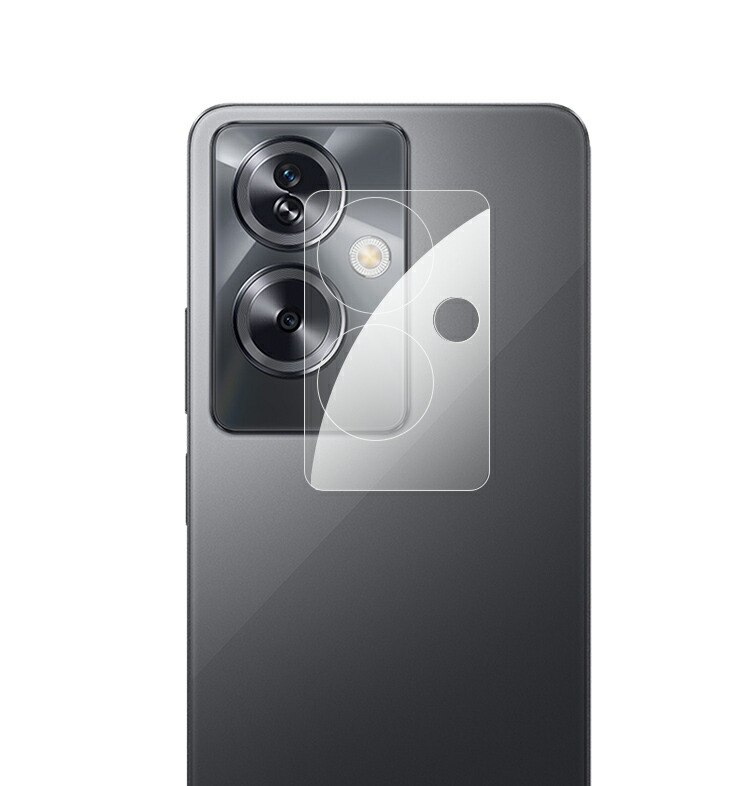 OPPO A79 5G カメラカバー ガラスフィルム 2枚入り オッポ カメラ保護