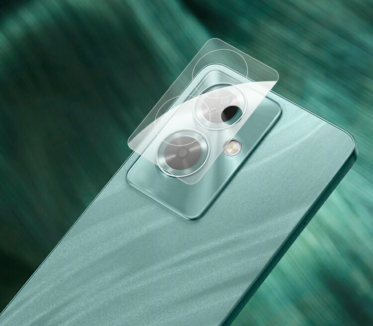 OPPO A79 5G カメラカバー ガラスフィルム 2枚入り オッポ カメラ保護