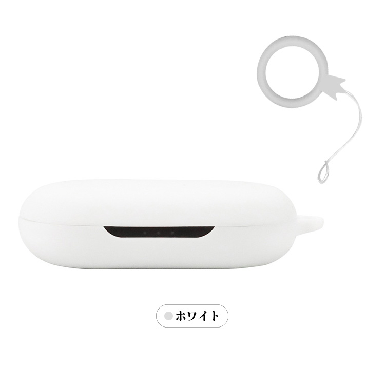 Anker Soundcore AeroFit ケース シリコン シンプル 紐 ストラップ付き