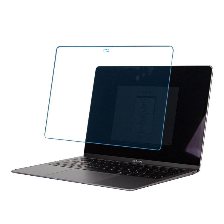 MacBook Air 13.3インチ (2018/2019/2020) ガラスフィルム 強化ガラス 硬度9H 液晶保護ガラスフィルム マックブックエアー 13.3インチ (2018)｜keitaiichiba