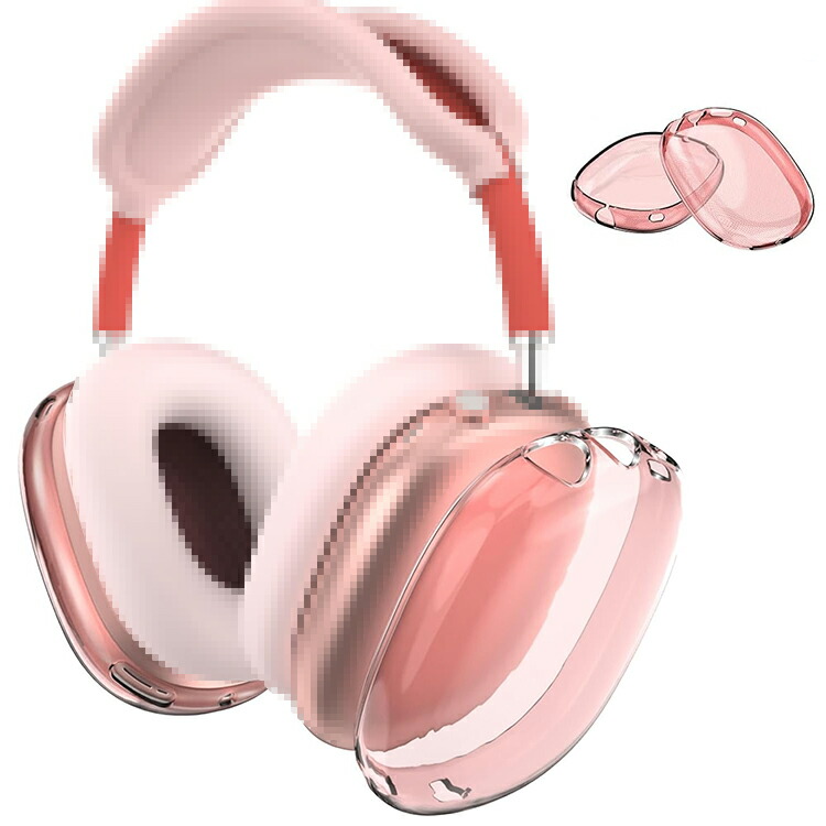 Apple AirPods Max2 ヘッドホン クリア ケース 耐衝撃 透明 TPU ソフト