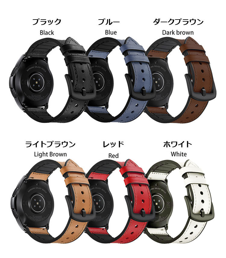 Garmin Approach S40/S42 交換バンド PUレザーベルト Quick Release