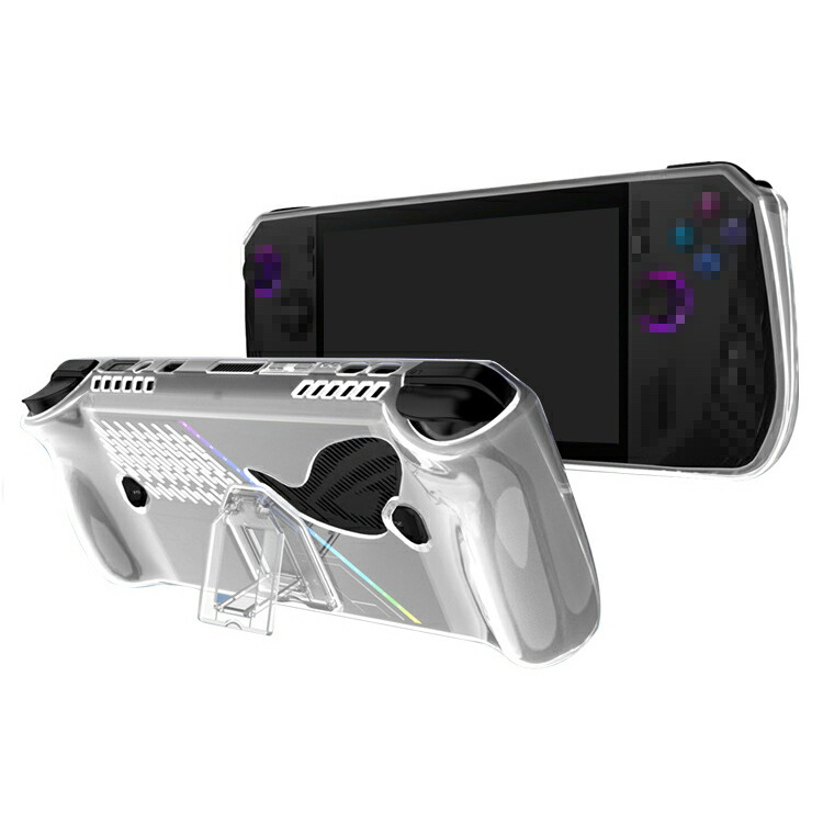ASUS ROG Ally X ケース クリア カバー 2024 RC72LA TPU 耐衝撃