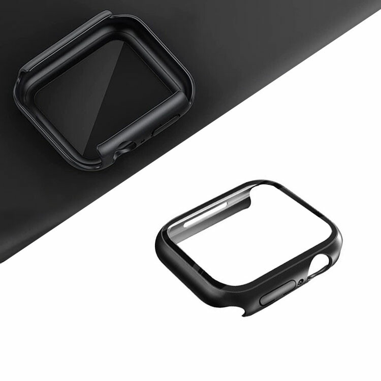 Apple Watch Series 9/8/7 ケース ガラスフィルム ケース カバー 全面保護 液晶保護カバー アップルウォッチ シリーズ9/8/7 41mm/45mm ハードケース｜keitaiichiba｜04