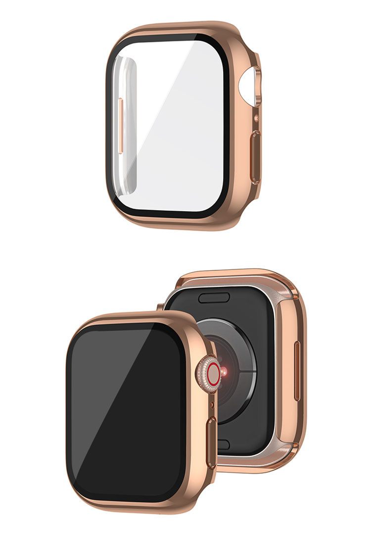 Apple Watch Series 9/8/7 ケース ガラスフィルム ケース カバー 全面保護 液晶保護カバー アップルウォッチ シリーズ9/8/7 41mm/45mm ハードケース｜keitaiichiba｜07