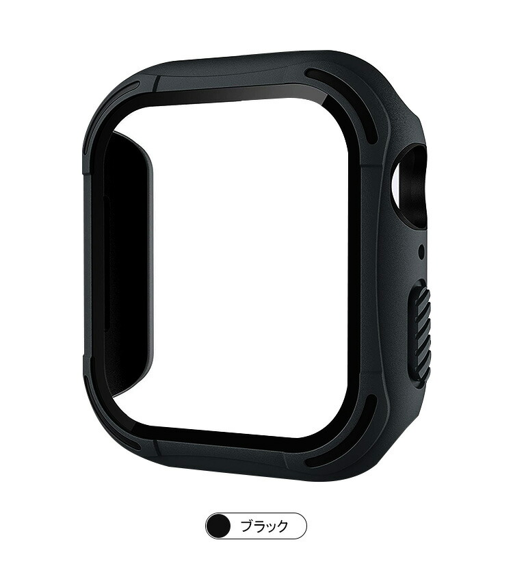 Apple Watch Series 9/8/7 ケース プラスチック&TPU ケース カバー アップルウォッチ シリーズ9/8/7 41mm/45mm 保護ケース 装着簡単｜keitaiichiba｜07