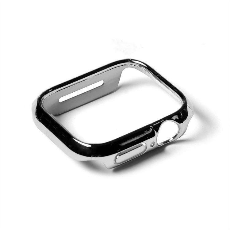 Apple Watch Series 9/8/7 ケース シンプル カバー メッキ アップルウォッチ シリーズ9/8/7 41mm/45mm ハードケース 保護ケース 装着簡単｜keitaiichiba｜02