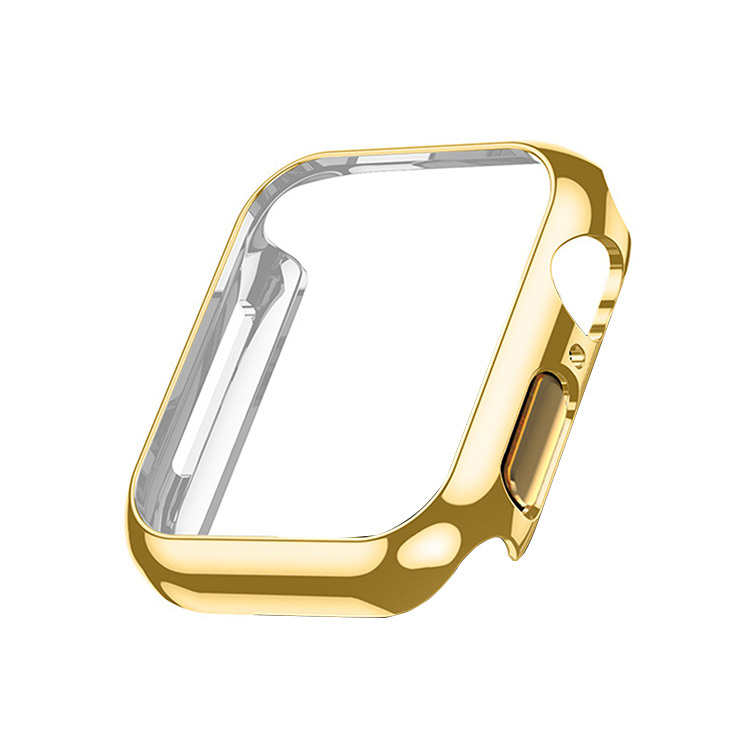 Apple Watch Series 9/8/7 ケース シンプル カバー メッキ アップルウォッチ シリーズ9/8/7 41mm/45mm ハードケース 保護ケース 装着簡単｜keitaiichiba｜04
