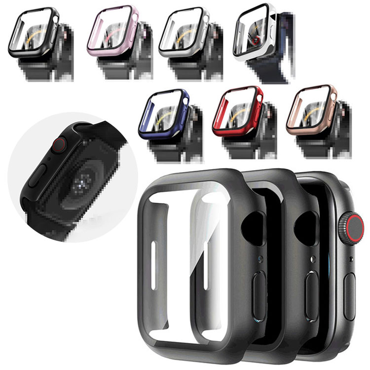 Apple Watch Series 9/8/7/Ultra 2/1 �P�[�X �K���X�t�B���� �P�[�X �J�o�[ �t���ی�J�o�[ �A�b�v���E�H�b�` �V���[�Y9/8/7/�E���g��2/1 41mm/45mm/49mm
