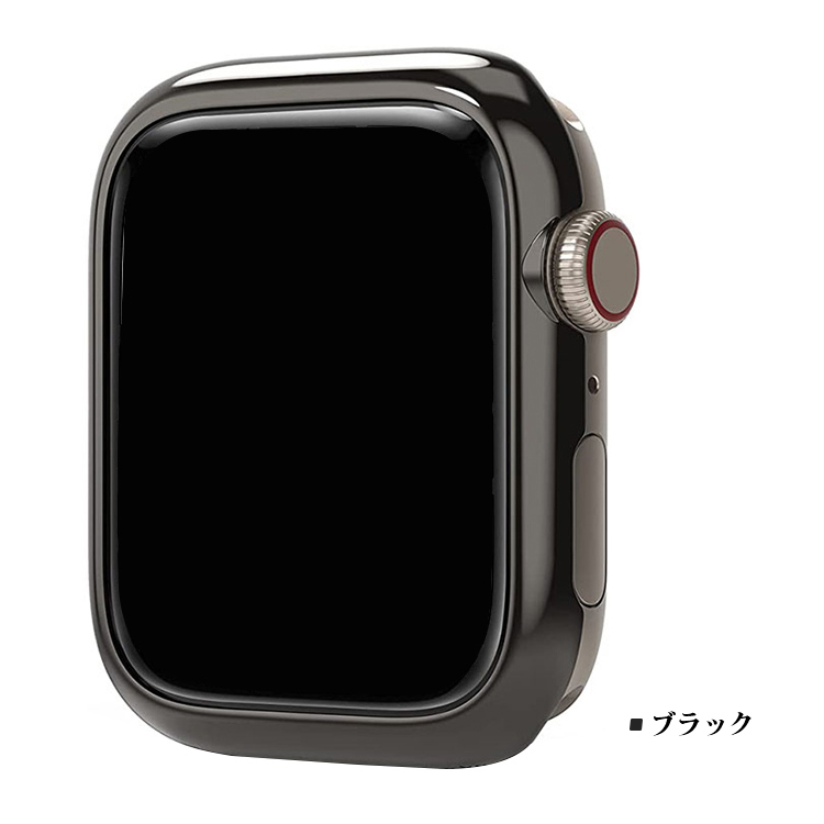 Apple Watch Series 9/8/7 カバー/ケース ステンレスバンパー 41mm/45mm かっこいい アップルウォッチ シリーズ9/8/7 バンパーカバー ステンレスフレーム｜keitaiichiba｜07