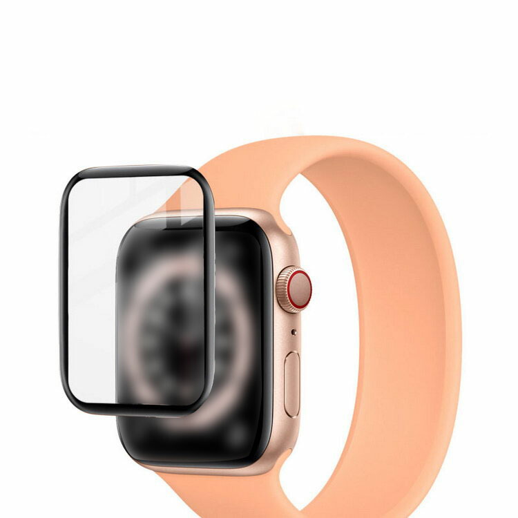 Apple Watch Series 9/8/7/Ultra 2/1 ガラスフィルム 強化ガラス 液晶保護プロテクター/ガラス フィルム 液晶保護強化ガラス 全面保護フィルム｜keitaiichiba｜02