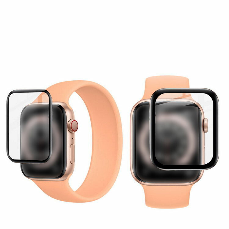 Apple Watch Series 9/8/7/Ultra 2/1 ガラスフィルム 強化ガラス 液晶保護プロテクター/ガラス フィルム 液晶保護強化ガラス 全面保護フィルム｜keitaiichiba｜04