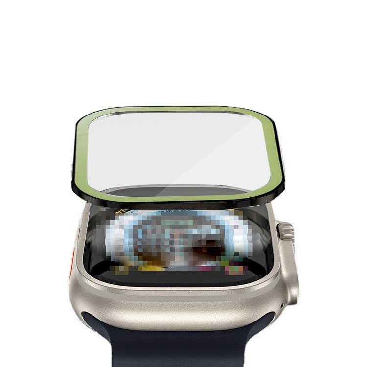 Apple Watch Ultra 2/1 液晶保護フィルム 全面保護 強化ガラス アルミ 