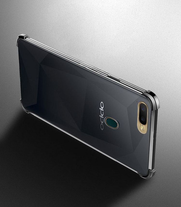 OPPO AX7 クリアケース TPU 耐衝撃 透明ケース/カバー オッポ ソフト 