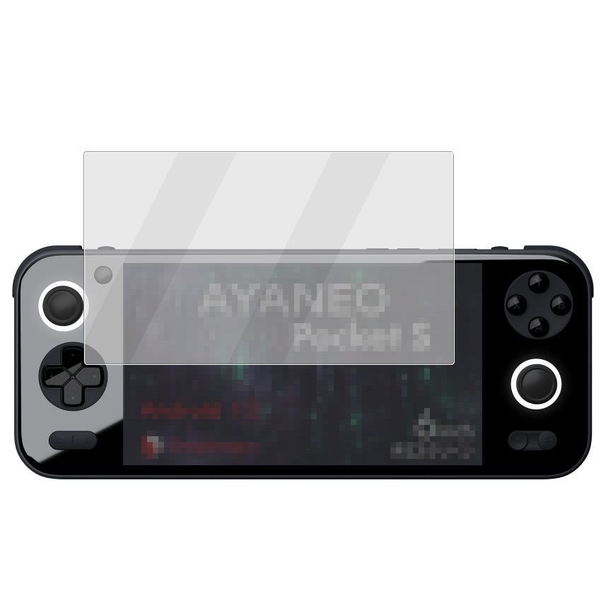 AYANEO Pocket S �K���X�t�B���� �����K���X 6�C���` �t���ی�K���X �t�B���� �t���ی� �t���ی�V�[�g �t���ی�K���X�V�[�g ��ʕی� �ی�t�B����