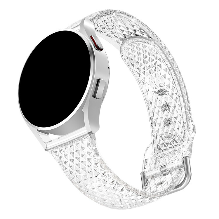 Galaxy Watch スマートウォッチ クリア バンド ベルト Galaxy Watch6 6 Classic 透明 TPU バンド幅 20mm 22mm 交換リストバンド/交換バンド/交換ベルト｜keitaiichiba｜02