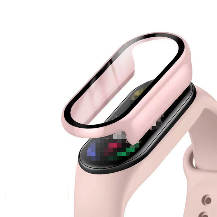 Xiaomi Smart Band 8 ケース カバー 強化ガラス ガラスフィルム