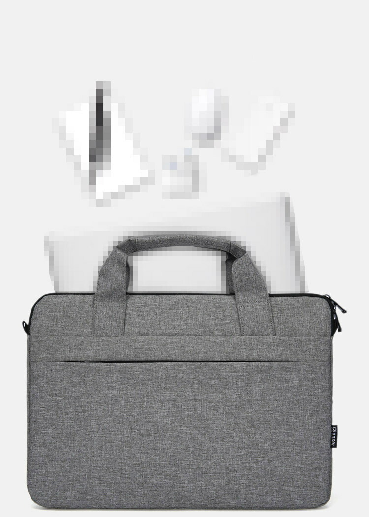 ASUS Chromebook C425TA/CX9 ケース カバー キャンバス調 手提げかばん 肩掛けベルト付き バッグ型 カバン型 おしゃれクロームブック おすすめ シンプル｜keitaiichiba｜02