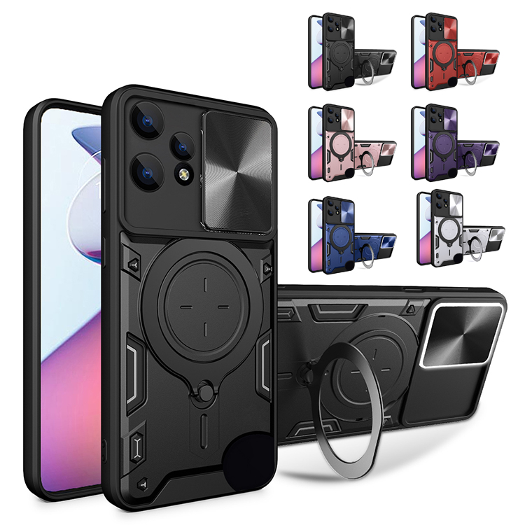 CMF Phone 2 Pro �P�[�X �ϏՌ� �J�o�[ �}�O�l�b�g���ԍڃz���_�Ή� �X���C�h���J���������Y�J�o�[�t�� �����Y�ی� �X�^���h�@�\ ��̌^�����O�t�� 2�d�\��