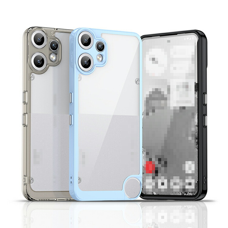 CMF Phone 2 Pro ケース クリア 背面透明 カバー 耐衝撃 ケース/カバー
