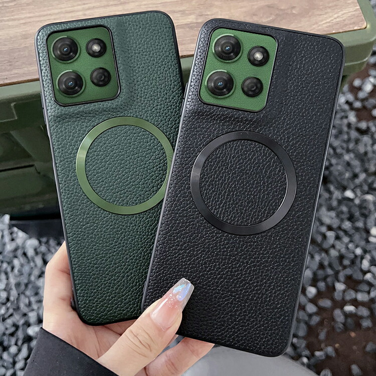 Edge 60 Pro ケース 60s 背面PUレザーケース Qi充電 ワイヤレス