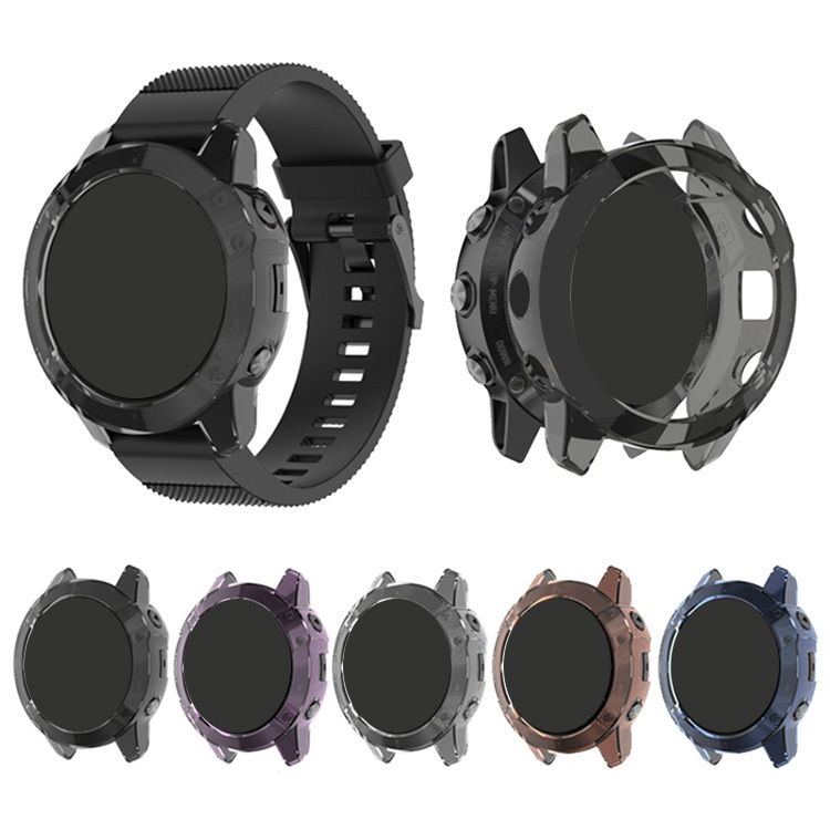GARMIN (�K�[�~��) Fenix 6 /6 Pro TPU �J�o�[ �ϏՌ� �N���A �ی�J�o�[ case versa �ی�P�[�X �S�ʕی�P�[�X ���i��TPU �\�t�g �ی� �I�V���� �ϏՌ�