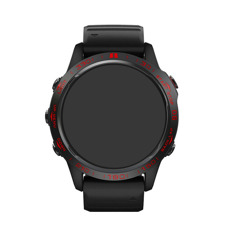 ランニング GARMIN FENIX5x sapphire 各種ベルト、ベゼルカバー付き