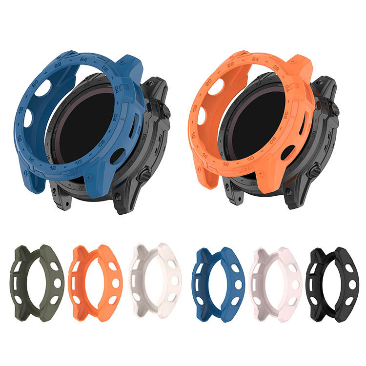 Garmin fenix 7X �P�[�X �J�o�[ �ی�P�[�X �\�t�g TPU �v���e�N�^�[ �ϏՌ� �\�t�g�P�[�X �K�[�~��