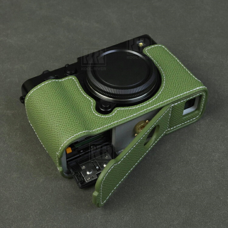 FUJIFILM X-E5 ケース カメラケース PUレザーハーフケース ハーフ