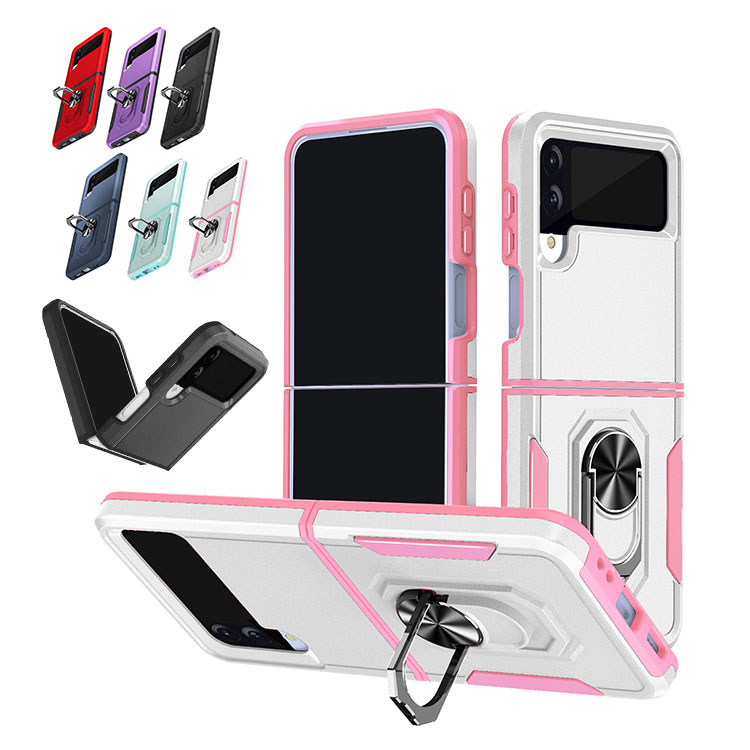 Galaxy Z Flip4 P[X ϏՌ Jo[ ܂肽݌^ X^h@\ ̌^X}zOt 2d\ MNV[Z tbv4 SCG17