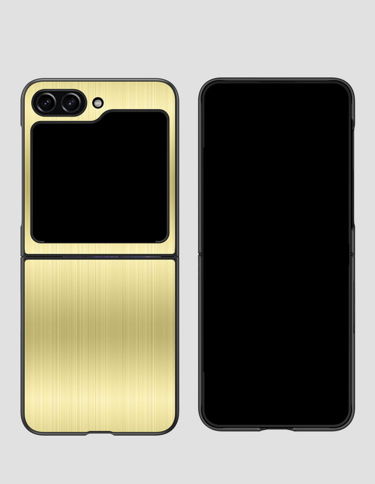 Galaxy Z Flip5 ケース カバー 折りたたみ型 メタル ギャラクシーZ