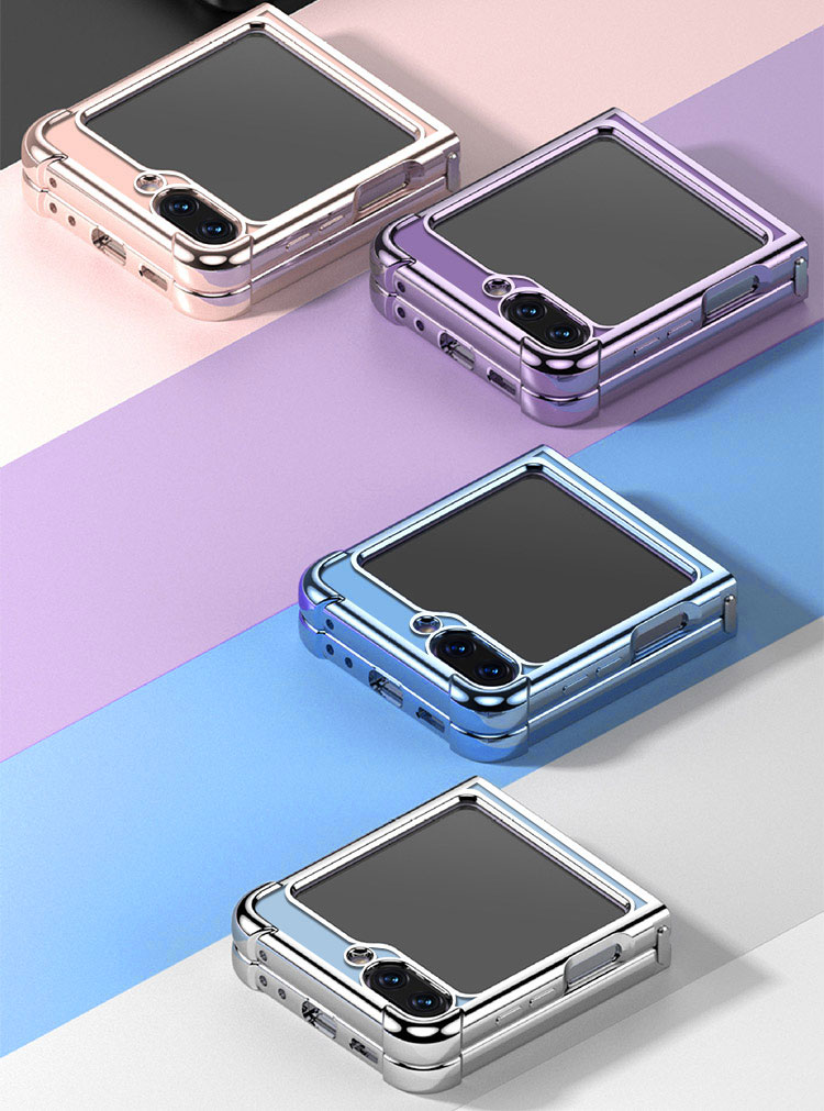 Galaxy Z Flip5 本体 + クリアケース Samsung Galaxy Z Flip5 クリアケース ケース 透明 折りたたみ型