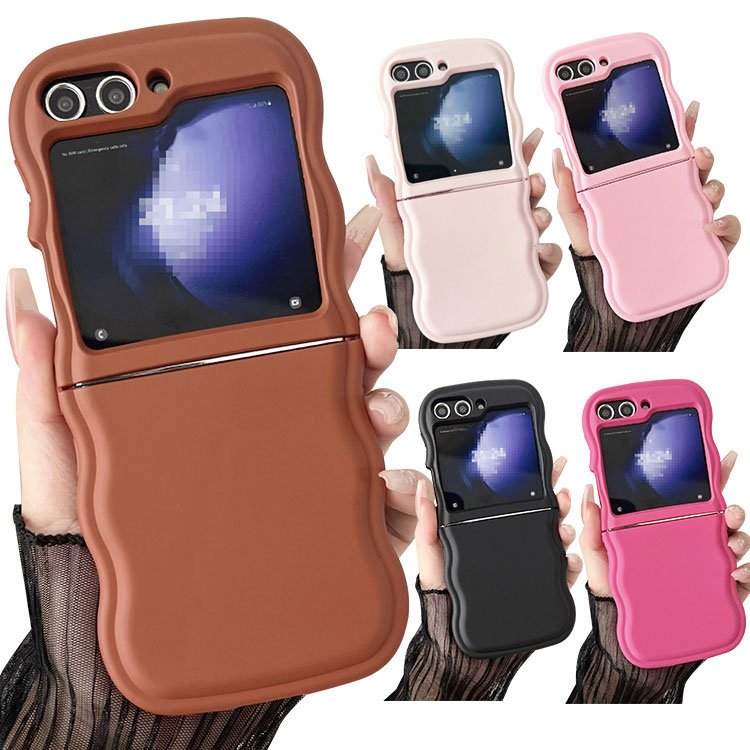 Galaxy Z Flip5 �P�[�X �ϏՌ� �J�o�[ �܂肽���݌^ �g�� TPU �\�t�g�P�[�X flip5-r126f-g240205 Samsung �T���X�� �M�����N�V�[ Z �t���b�v5 �A���h���C�h