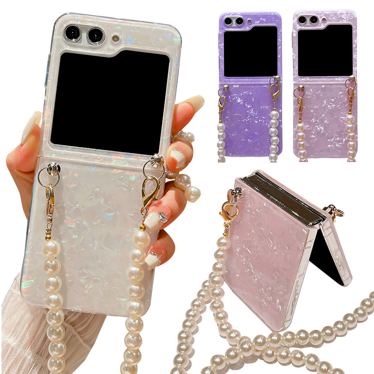 Galaxy Z Flip5 �P�[�X / �J�o�[ �܂肽���݌^ �V�����_�[�X�g���b�v ���|���x���g�t�� �M�����N�V�[Z �t���b�v5 �A���h���C�h ���� �L���L��