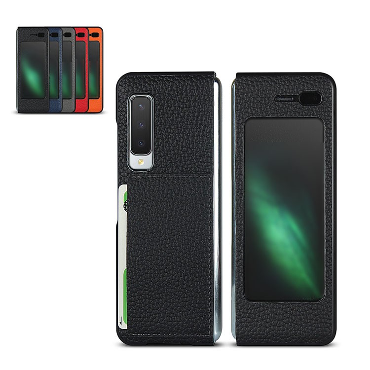 Galaxy Fold �P�[�X PU���U�[ �X���� �V���v�� �J�[�h���[ �P�[�X �M�����N�V�[�t�H���h ���U�[ �P�[�X