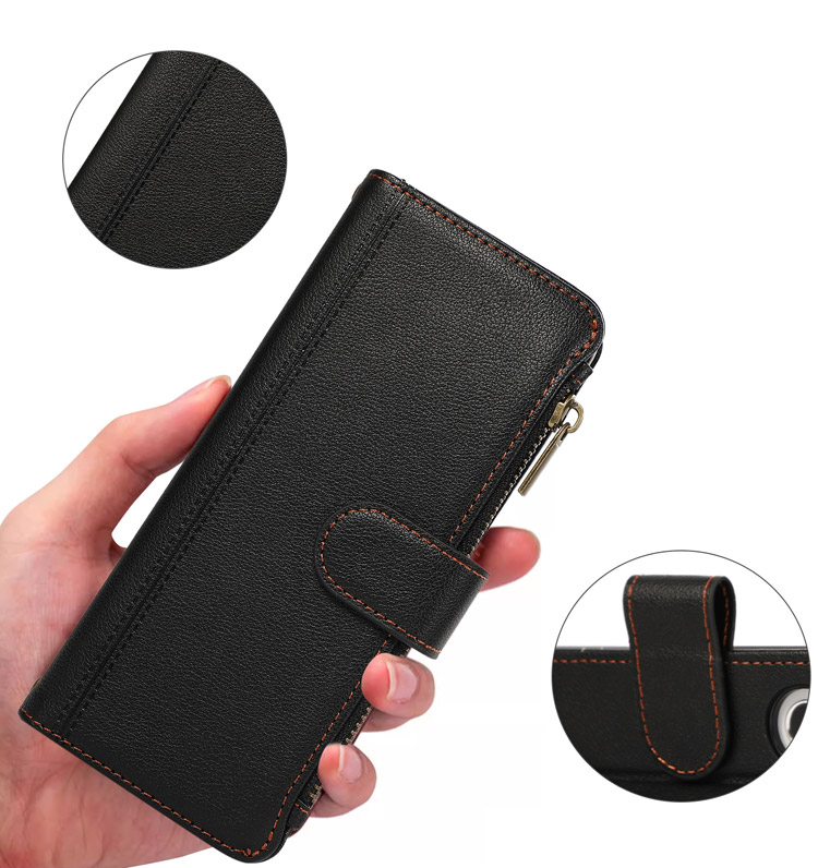 Galaxy Z Fold6 ケース スマホショルダー 手帳型PUレザーケース