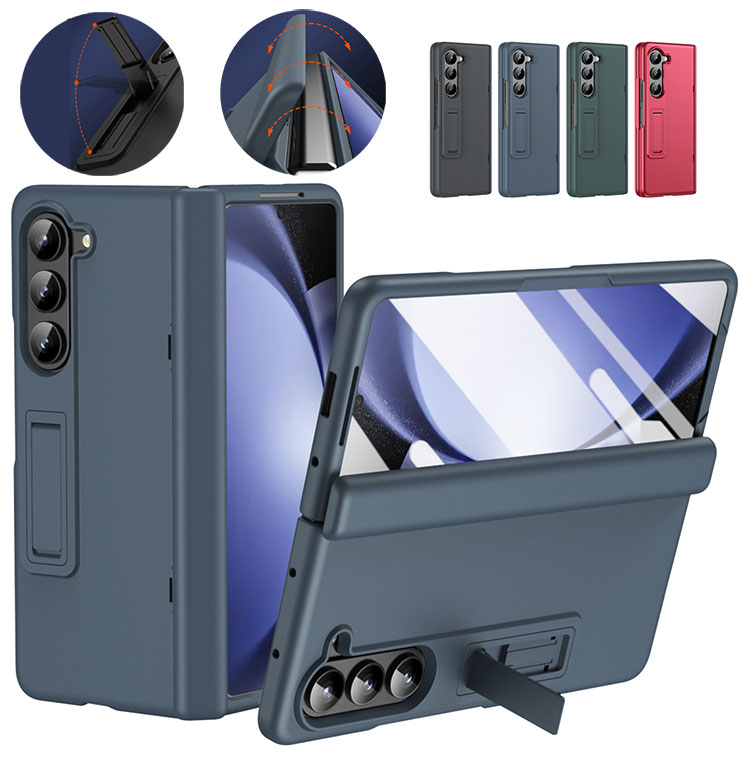 Galaxy Z Fold6 �P�[�X �J�o�[ �ϏՌ� �܂肽���݌^ �v���X�`�b�N+�����K���X �X�^���h�@�\ �O�ʋ����K���X �V���v�� Samsung �T���X�� �M�����N�V�[ Z